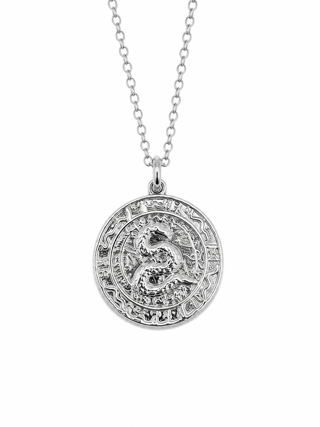 The Serpent Necklace | Silver