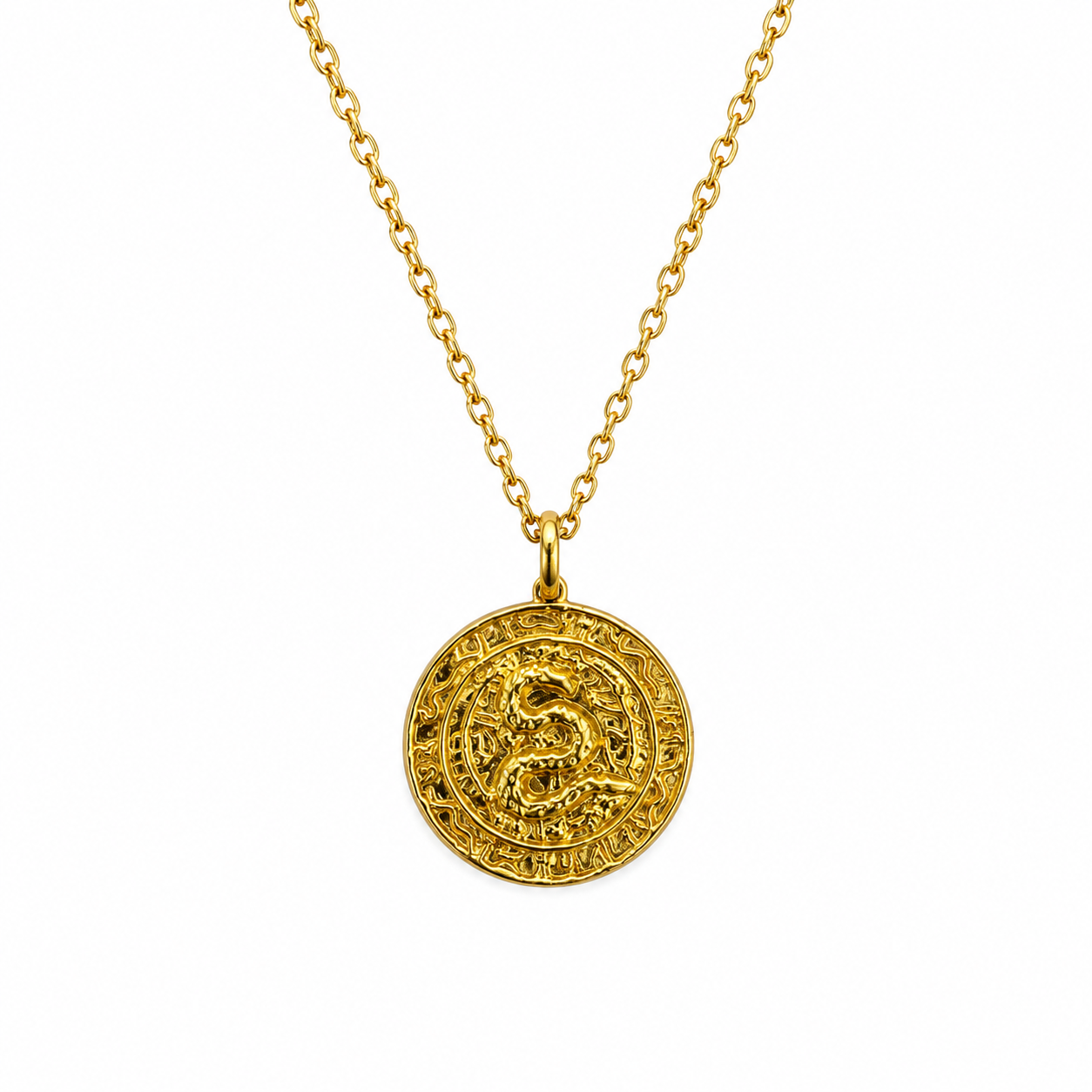 The Serpent Necklace | Gold