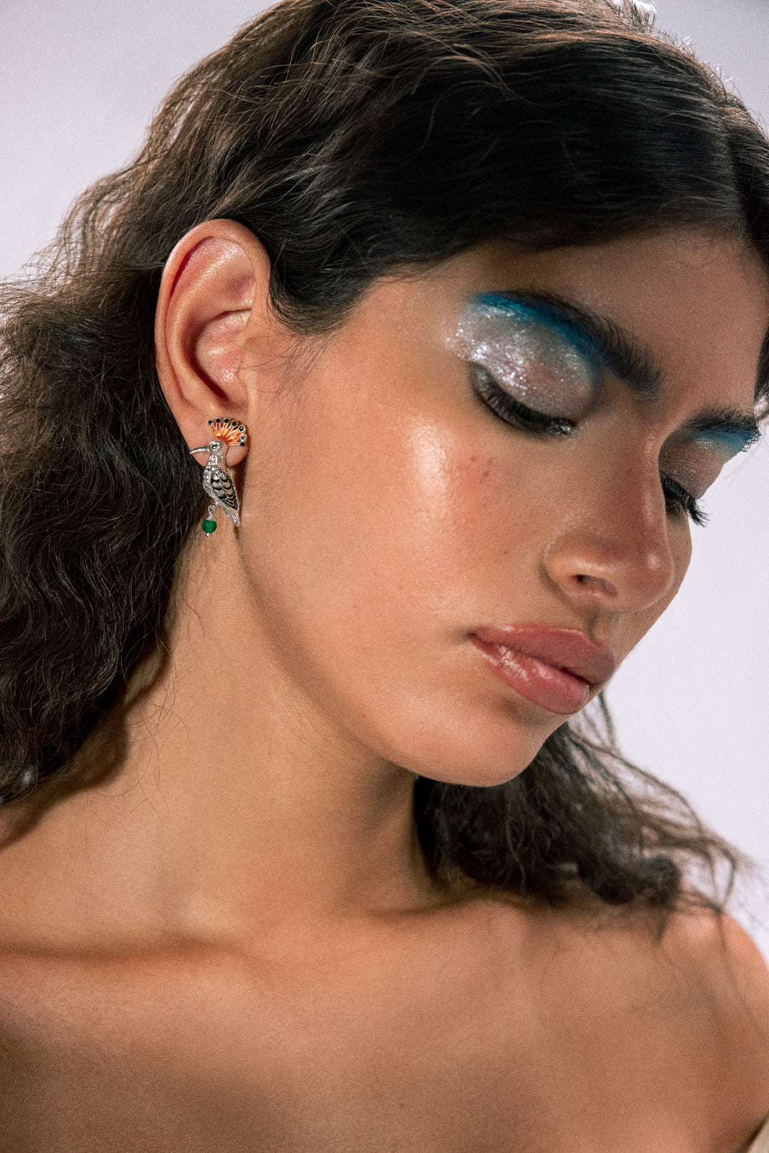 The Hodhod Whispered Wings Earrings | Silver