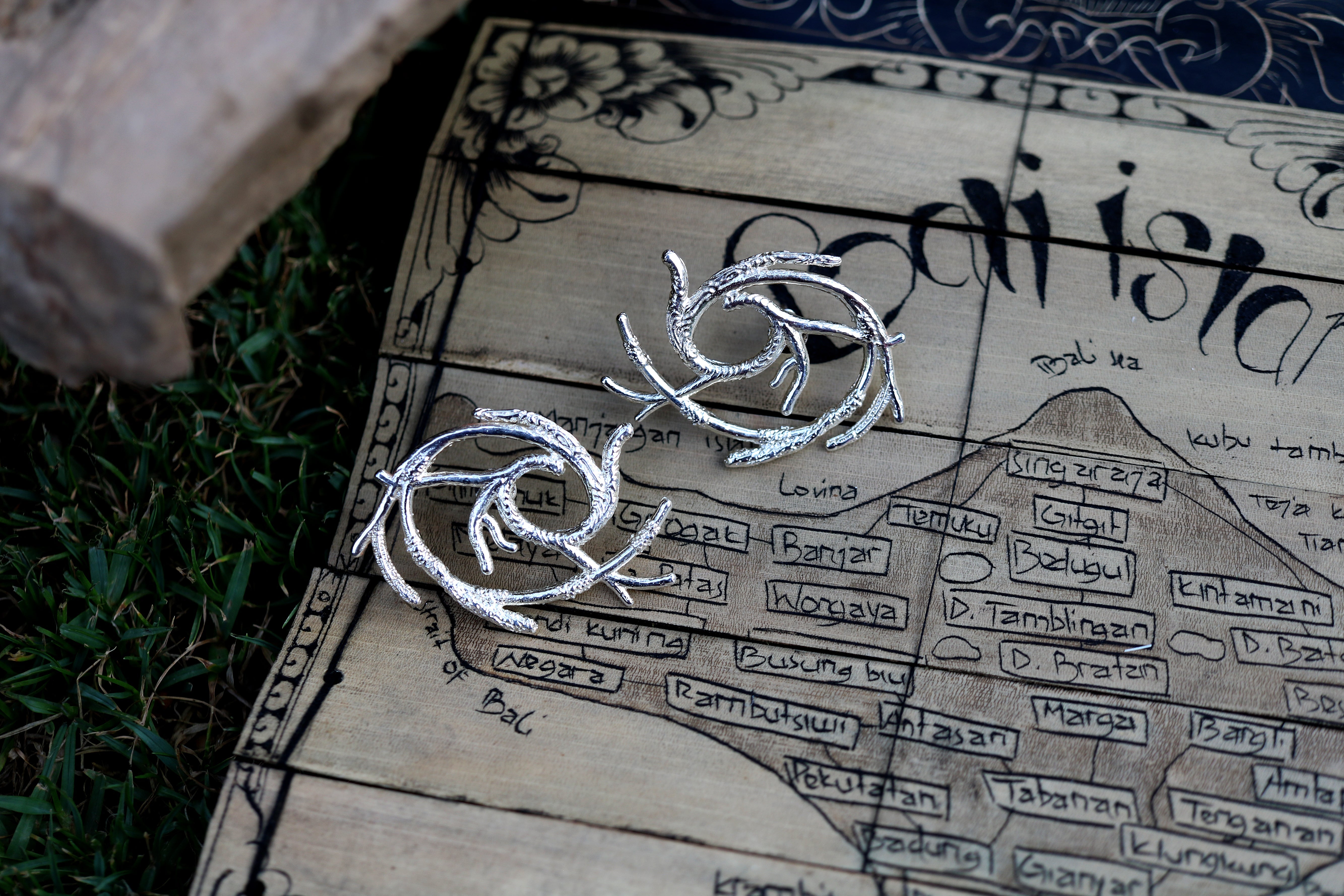 Lovina Earrings | Silver
