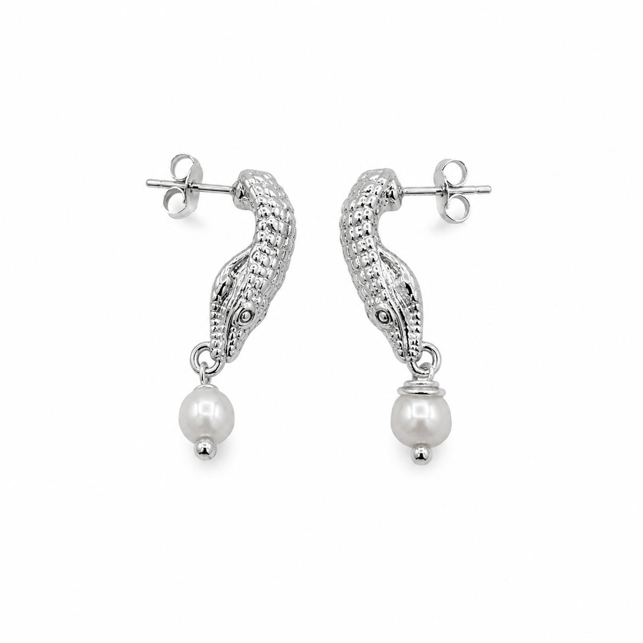 River's Watch Earrings | Silver