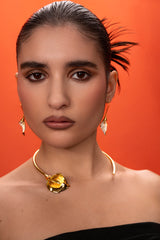 Calla Lilly Earrings | Gold