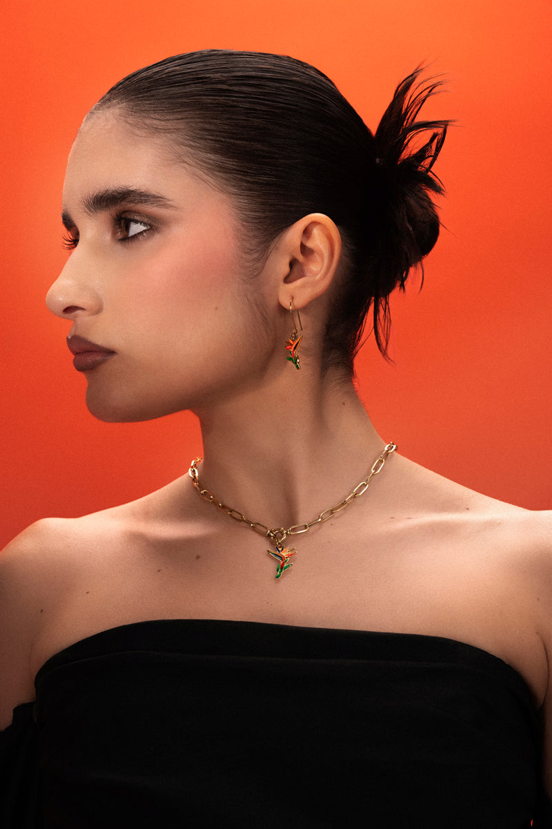 Bird of Paradise Necklace
