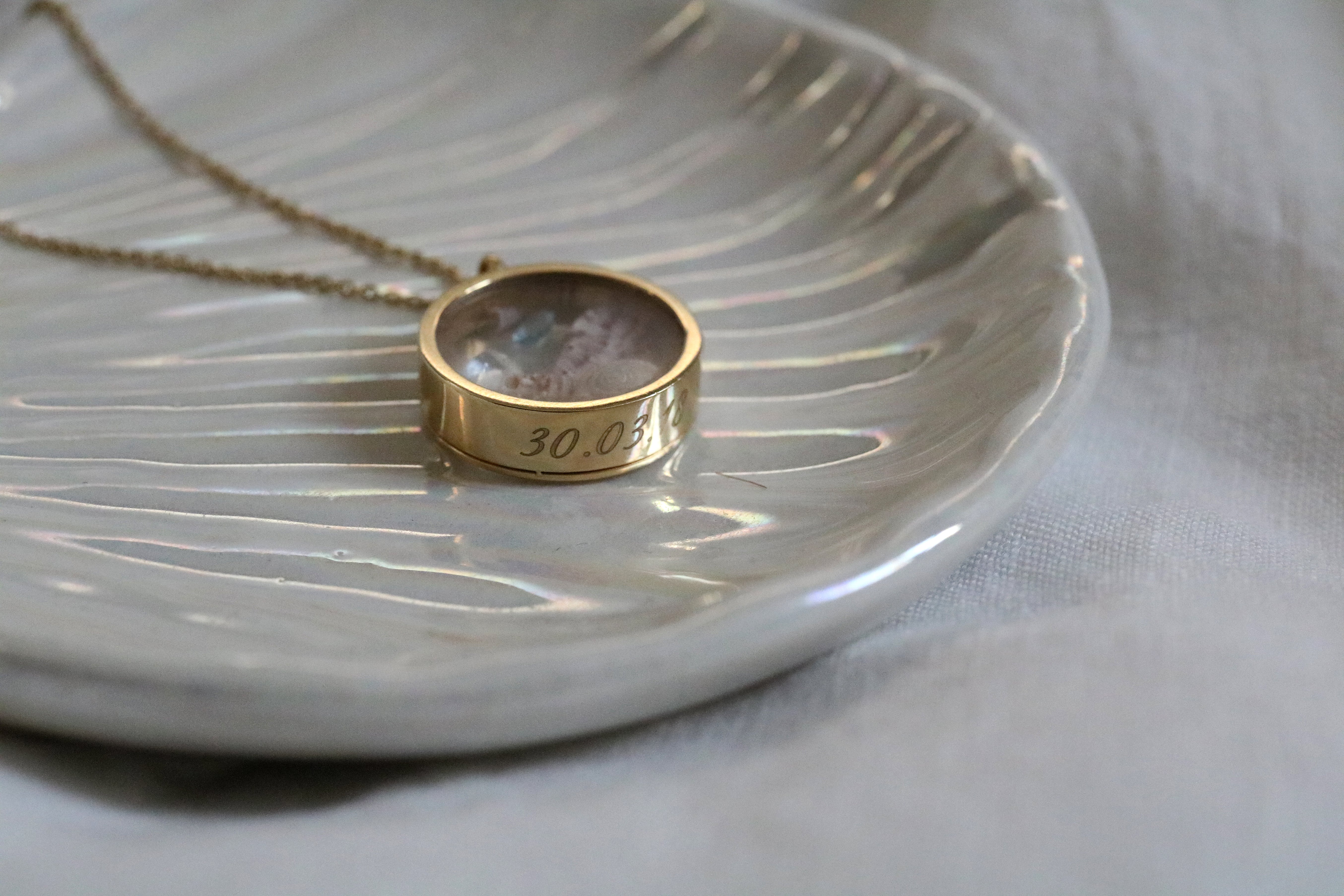 The Gold Locket | Gold Vermeil