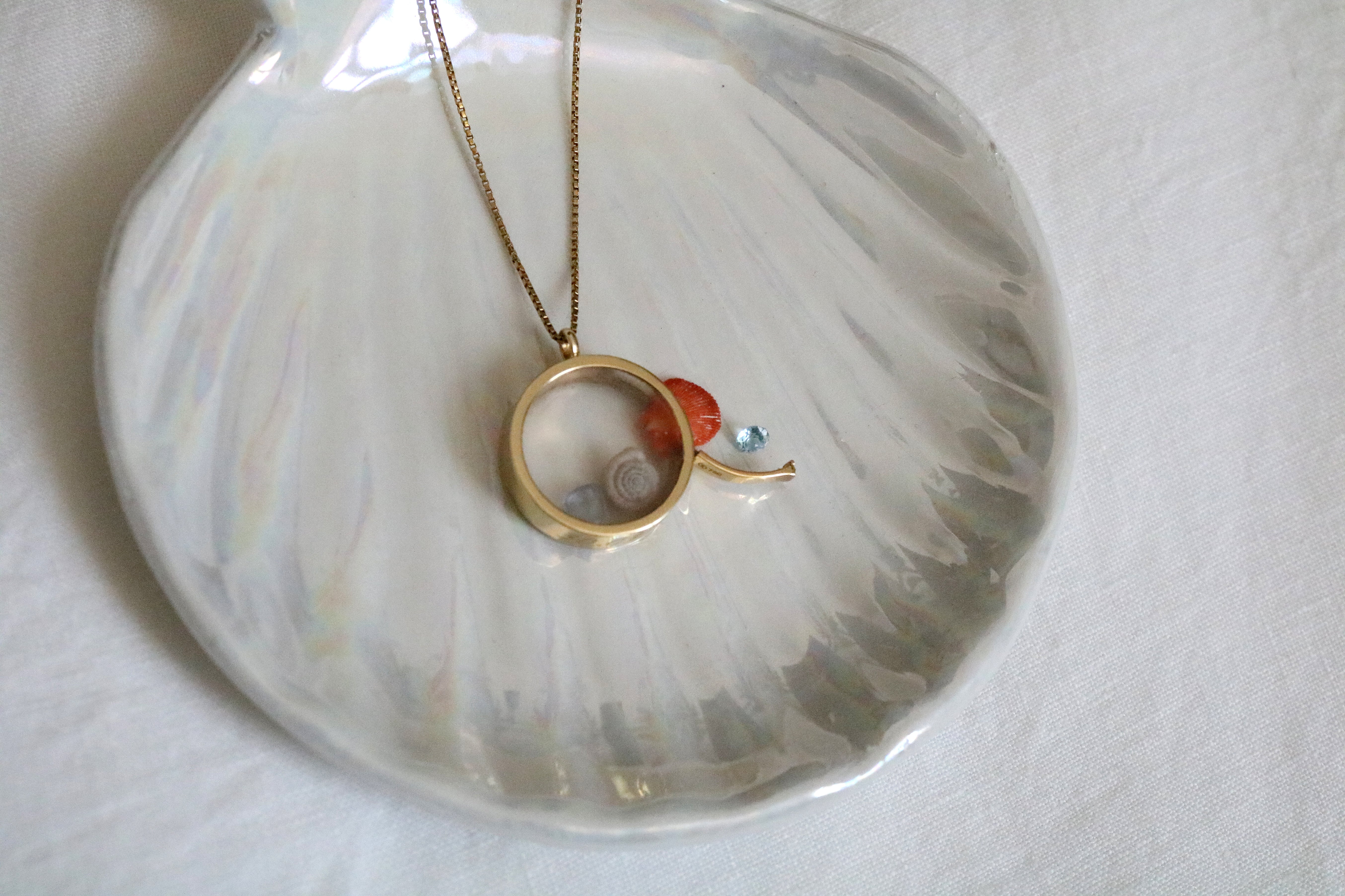 The Gold Locket | Gold Vermeil