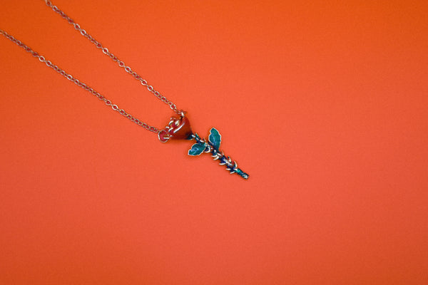 Forbidden Rose Pendant