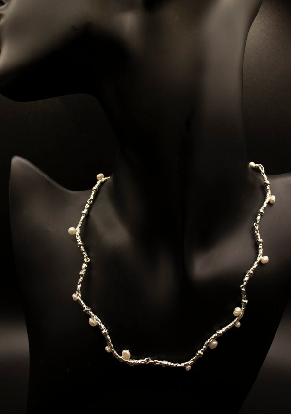 Lyria Necklace | Silver