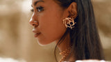 Lovina Earrings | Gold