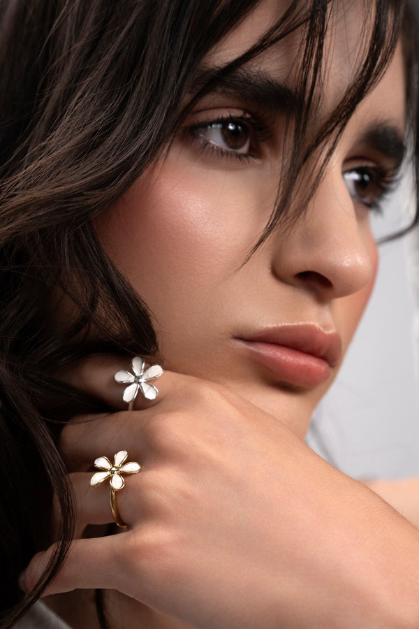 Jasmine Ring | Silver