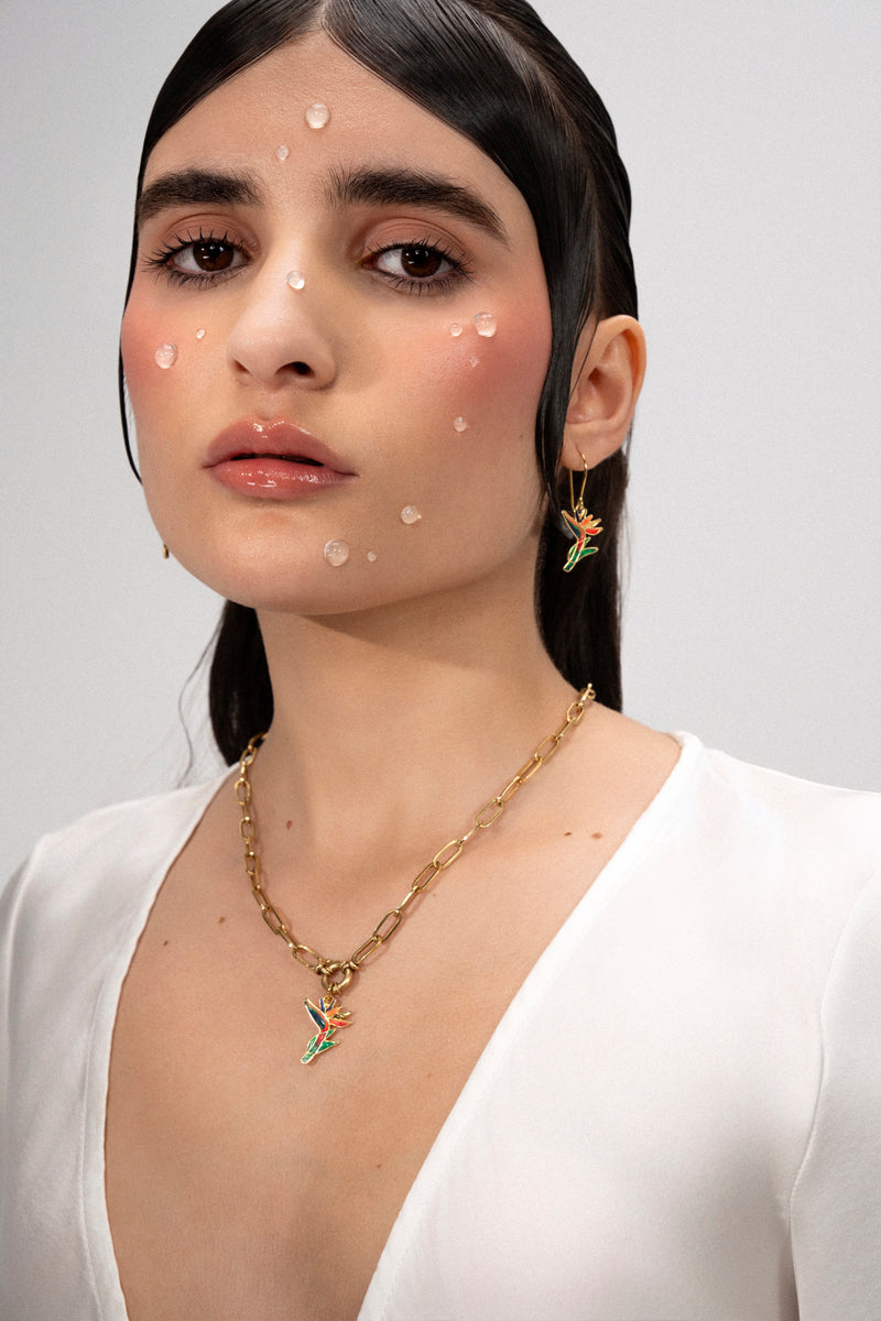 Bird of Paradise Earrings