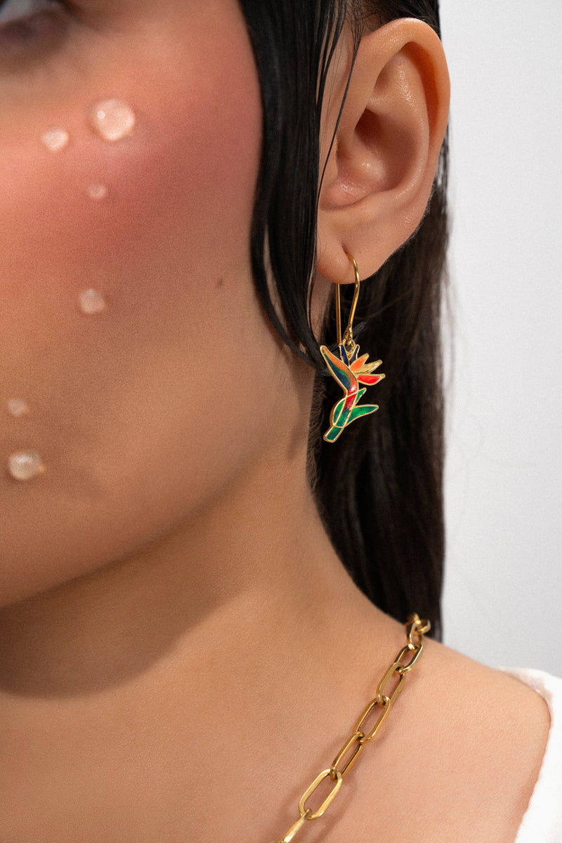 Bird of Paradise Earrings