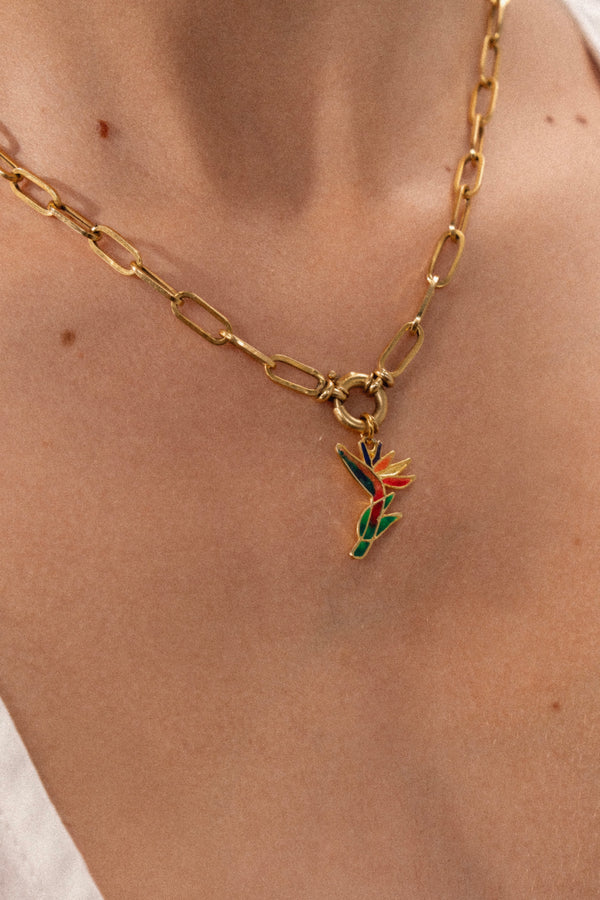 Bird of Paradise Necklace