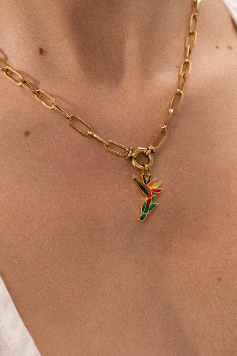 Bird of Paradise Necklace