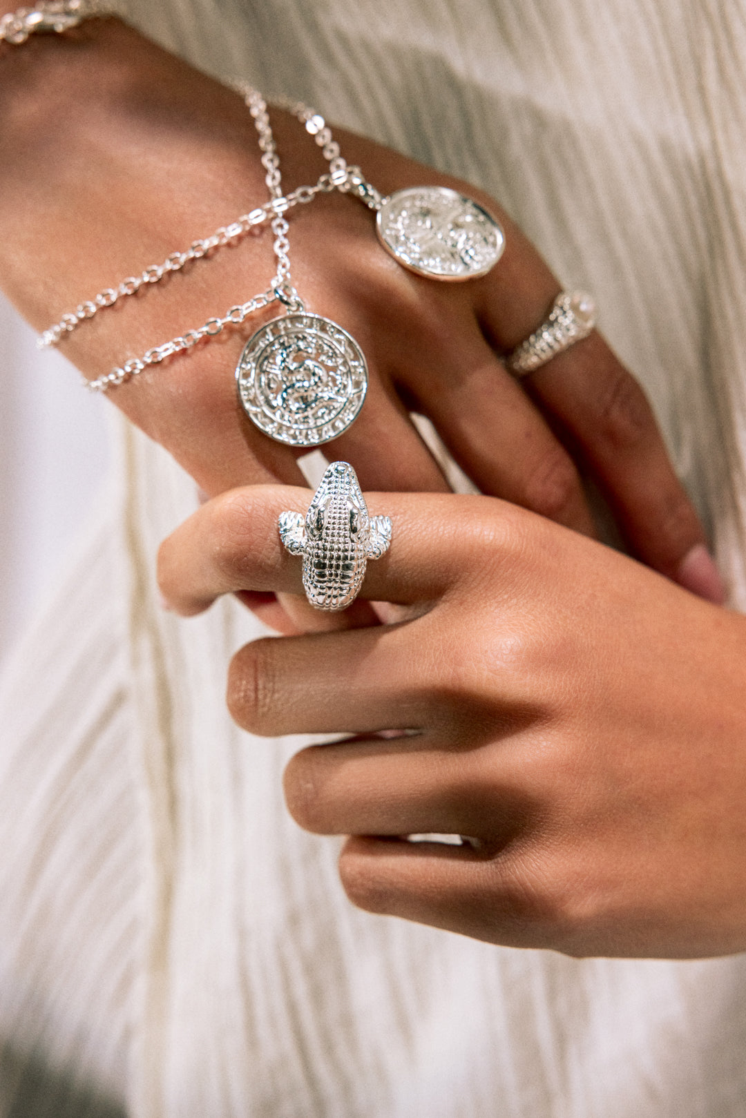 Keeper of Time Ring | Silver