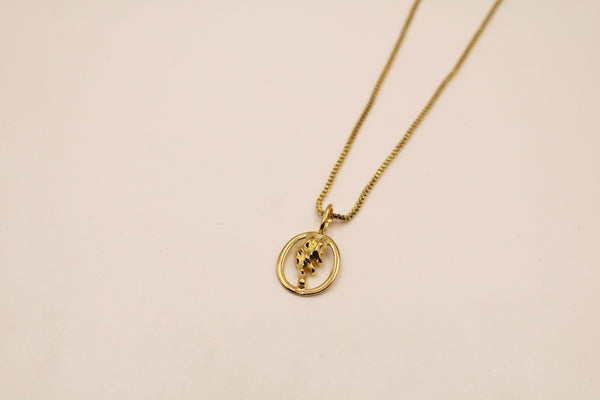 Shams Necklace | Gold